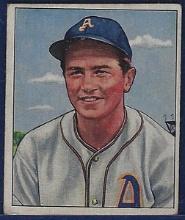 1950 Bowman #49 Elmer Valo Philadelphia Athletics