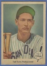 1959 Fleer Ted Williams #6 Ted Turns Professional