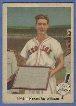 1959 Fleer Ted Williams #21 Honors For Williams