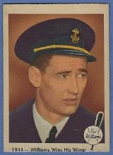 1959 Fleer Ted Williams #23 Williams Wins His Wings