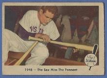 1959 Fleer Ted Williams #35 The Sox Miss The Pennant