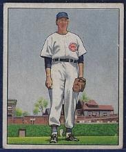 1950 Bowman #61 Bob Rush Chicago Cubs