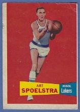 1957-58 Topps #52 Art Spoelstra Minneapolis Lakers