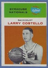 1961-62 Fleer #9 Larry Costello Syracuse Nationals