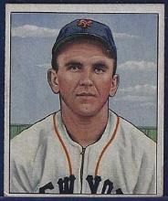 1950 Bowman #65 Dave Koslo New York Giants