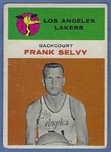 1961-62 Fleer #40 Frank Selvy Los Angeles Lakers