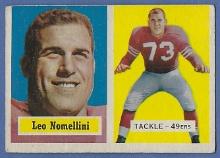 1957 Topps #6 Leo Nomellini San Francisco 49ers