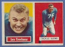 1957 Topps #20 Lou Creekmur Detroit Lions