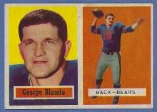 1957 Topps #31 George Blanda Chicago Bears