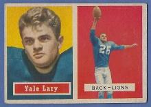 1957 Topps #68 Yale Lary Detroit Lions