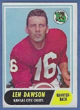 1968 Topps #171 Len Dawson Kansas City Chiefs