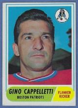 1968 Topps #98 Gino Cappelletti Boston Patriots