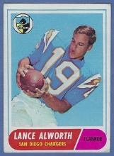 1968 Topps #193 Lance Alworth San Diego Chargers