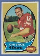 1970 Topps #130 John Brodie San Francisco 49ers