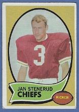 1970 Topps #25 Jan Stenerud RC Kansas City Chiefs