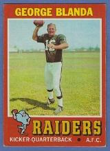 1971 Topps #39 George Blanda Oakland Raiders