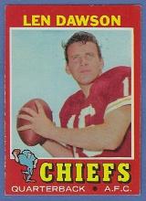 1971 Topps #180 Len Dawson Kansas City Chiefs