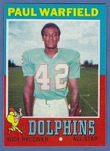 1971 Topps #261 Paul Warfield Miami Dolphins