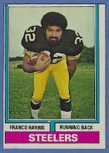 1974 Topps #220 Franco Harris Pittsburgh Steelers