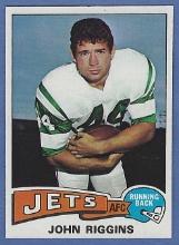 1975 Topps #313 John Riggins New York Jets