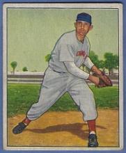 1950 Bowman #80 Howard Fox Cincinnati Reds