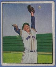 1950 Bowman #82 Carroll Lockman New York Giants