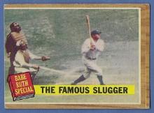 1962 Topps #138 Babe Ruth Special The Famous Slugger