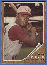 1962 Topps #80 Vada Pinson Cincinnati Reds