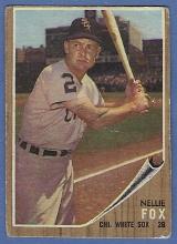 1962 Topps #73 Nellie Fox Chicago White Sox