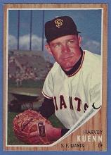 1962 Topps #480 Harvey Kuenn San Francisco Giants