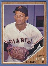 1962 Topps #413 Matty Alou San Francisco Giants