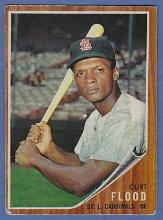 1962 Topps #590 Curt Flood St. Louis Cardinals