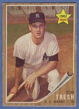 1962 Topps #31 Tom Tresh RC New York Yankees