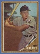 1962 Topps #70 Harmon Killebrew Minnesota Twins