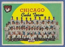 1959 Topps #304 Chicago Cubs Team Card