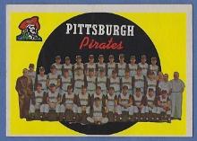 1959 Topps #528 Pittsburgh Pirates Team Card