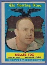 1959 Topps High #556 Nellie Fox AS Chicago White Sox