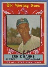 1959 Topps High #559 Ernie Banks AS Chicago Cubs