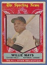 1959 Topps High #563 Willie Mays AS San Francisco Giants