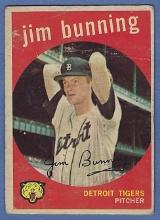 1959 Topps #149 Jim Bunning Detroit Tigers