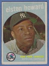 1959 Topps #395 Elston Howard New York Yankees