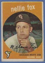 1959 Topps #30 Nellie Fox Chicago White Sox