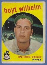 1959 Topps #349 Hoyt Wilhelm Baltimore Orioles