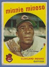 1959 Topps #80 Minnie Minoso Cleveland Indians