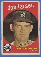 1959 Topps #205 Don Larsen New York Yankees