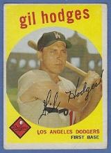 1959 Topps #270 Gil Hodges Los Angeles Dodgers