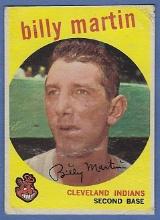 1959 Topps #295 Billy Martin Cleveland Indians