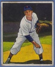 1950 Bowman #96 Virgil "Fire" Trucks Detroit Tigers