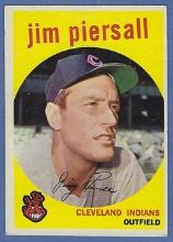 1959 Topps #355 Jim Piersall Cleveland Indians