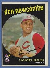 1959 Topps #312 Don Newcombe Cincinnati Reds